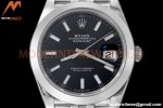 Rolex - Datejust 126300 41mm Jub Smt 904L SS/SS Blk/Stk VSF VS3235
