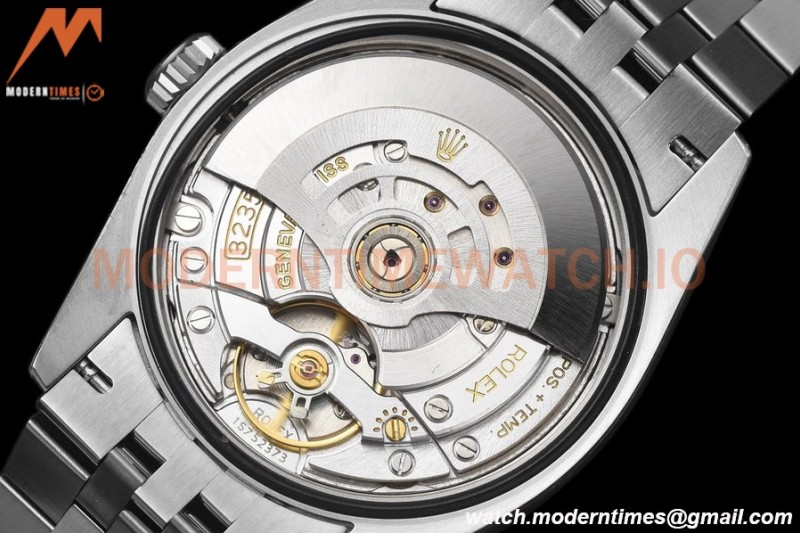 Rolex - Datejust 126234 36mm Jub Flt 904L SS/SS Black/Stk VSF VS3235