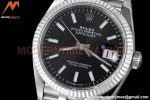 Rolex - Datejust 126234 36mm Jub Flt 904L SS/SS Black/Stk VSF VS3235