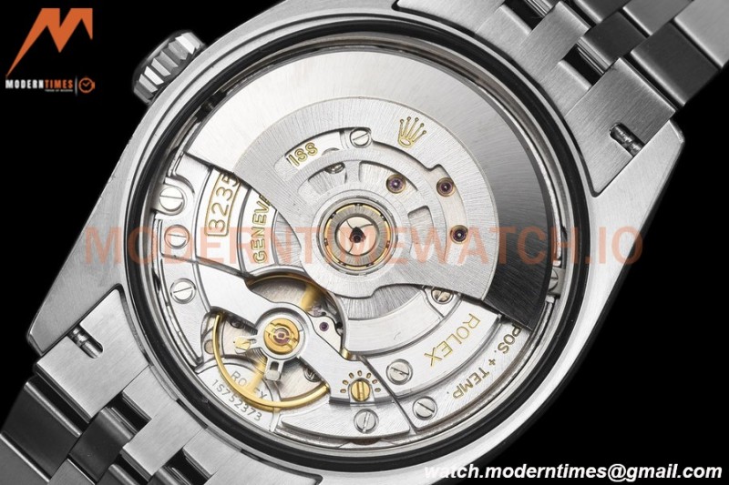Rolex - Datejust 126234 36mm Wimbledon Jub Flt 904L SS/SS Grey/Rmn VSF VS3235