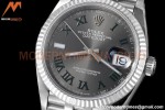 Rolex - Datejust 126234 36mm Wimbledon Jub Flt 904L SS/SS Grey/Rmn VSF VS3235
