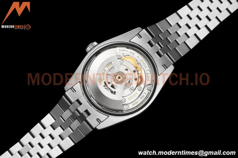 Rolex - Datejust 126234 36mm Jub Flt 904L SS/SS Grn/Stk VSF VS3235