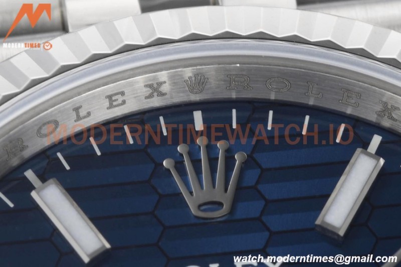 Rolex - Datejust 126234 36mm Jub Flt 904L SS/SS F-Blu/Stk VSF VS3235