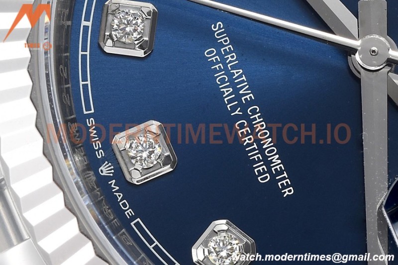 Rolex - Datejust 126234 36mm Jub Flt 904L SS/SS Blu/Dia VSF VS3235