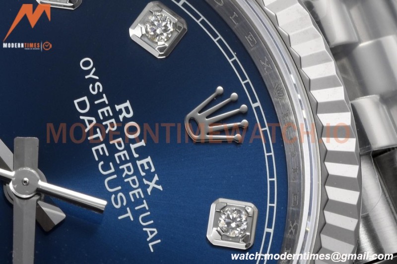 Rolex - Datejust 126234 36mm Jub Flt 904L SS/SS Blu/Dia VSF VS3235