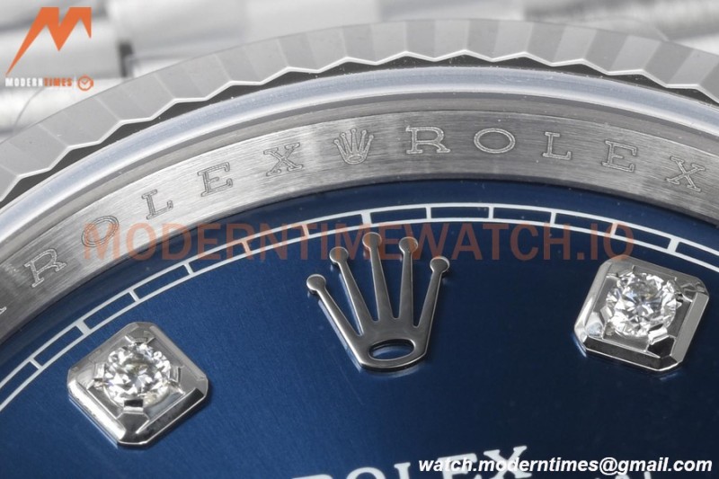 Rolex - Datejust 126234 36mm Jub Flt 904L SS/SS Blu/Dia VSF VS3235
