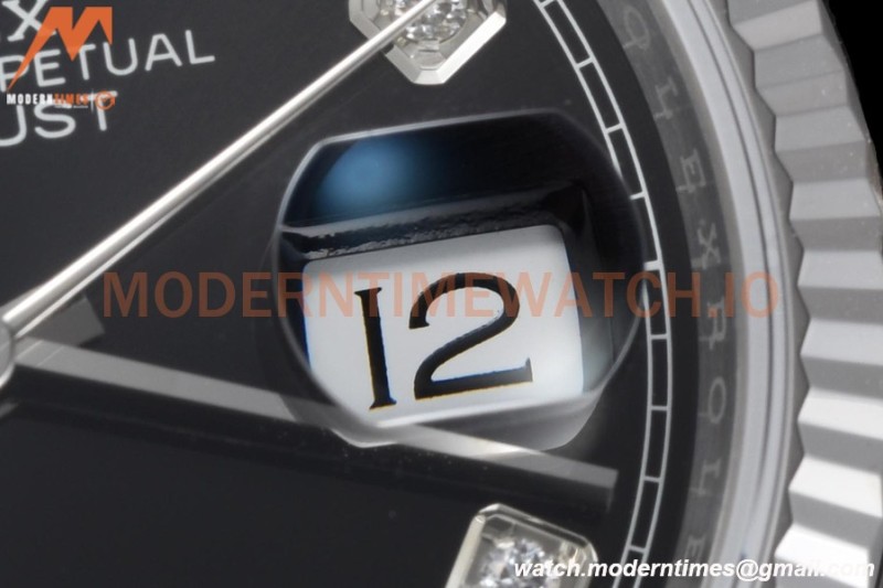 Rolex - Datejust 126234 36mm Jub Flt 904L SS/SS Blk/Dia VSF VS3235