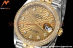 Rolex - Datejust 126283 36mm Jub Diamond 904L YG/Dia F-Gold/Dia VSF VS3235