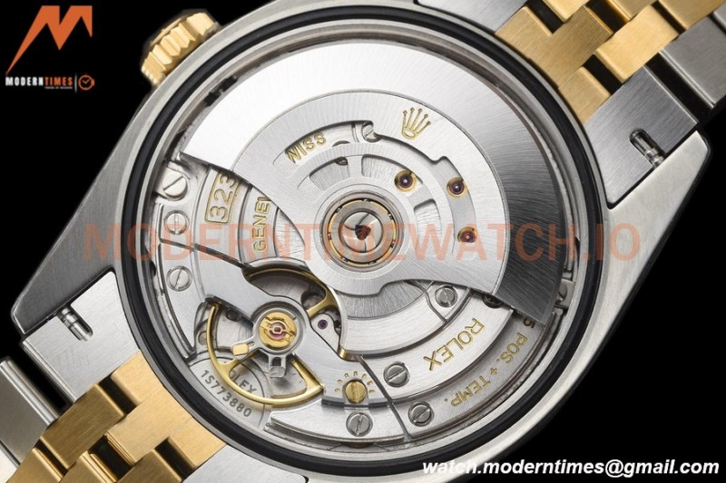 Rolex - Datejust 126283 36mm Jub Diamond 904L YG/Dia F-Gold/Stk VSF VS3235