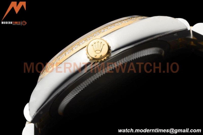 Rolex - Datejust 126283 36mm Jub Diamond 904L YG/Dia F-Gold/Stk VSF VS3235