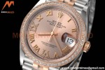 Rolex - Datejust 126281 36mm Jub Diamond 904L RG/Dia RG/Rmn VSF VS3235