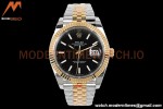 Rolex - DJ2 41mm 126333 Jub Flt Gold Wrapped 904L YG/SS Blk/Stk EWF A3235