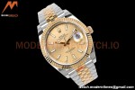 Rolex - DJ2 41mm 126333 Jub Flt Gold Wrapped 904L YG/SS Gold/Stk EWF A3235