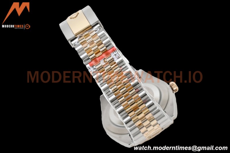 Rolex - DJ2 41mm 126333 Jub Flt Gold Wrapped 904L YG/SS Silv/Stk EWF A3235