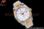 Rolex - DJ2 41mm 126333 Jub Flt Gold Wrapped 904L YG/SS Wht/Stk EWF A3235