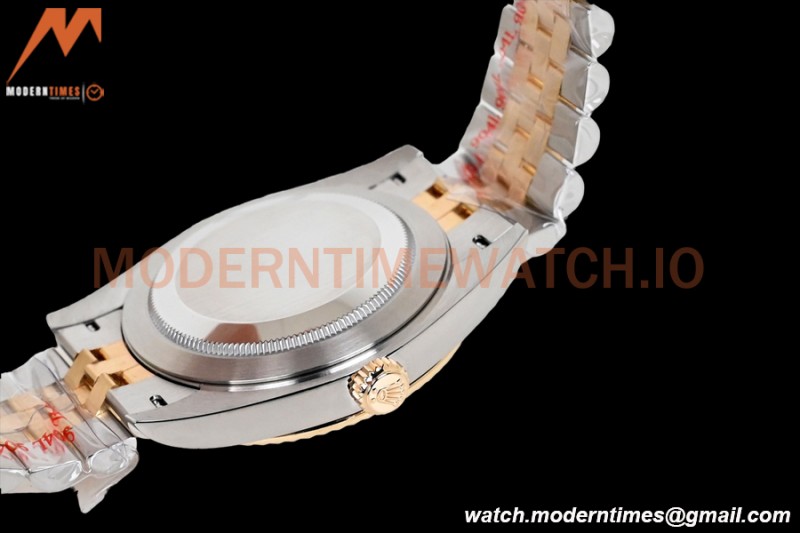 Rolex - DJ2 41mm 126333 Jub Flt Gold Wrapped 904L YG/SS Wht/Stk EWF A3235