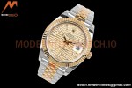 Rolex - DJ2 41mm 126333 Jub Flt Gold Wrapped 904L YG/SS F-Gold/Stk EWF A3235