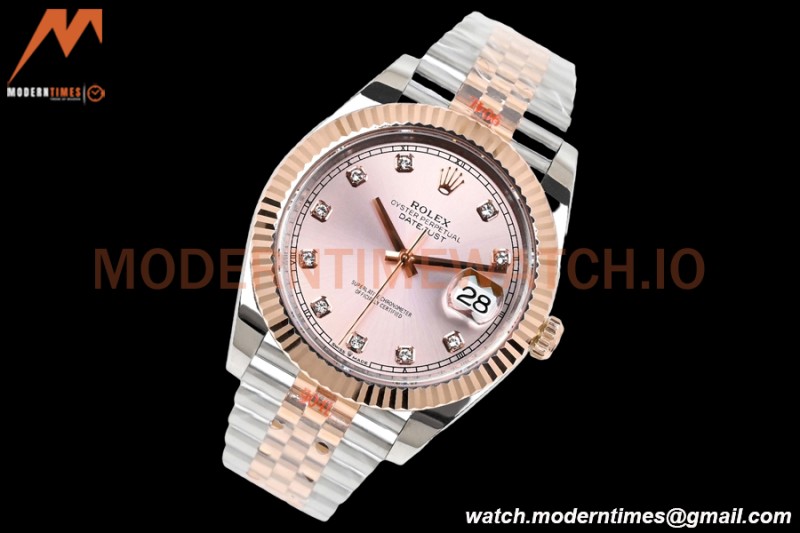Rolex - DJ2 41mm 126331 Jub Flt RG Wrapped 904L RG/SS RG/Dia EWF A3235
