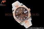 Rolex - DJ2 41mm 126331 Jub Flt RG Wrapped 904L RG/Stk Choco/Stk EWF A3235