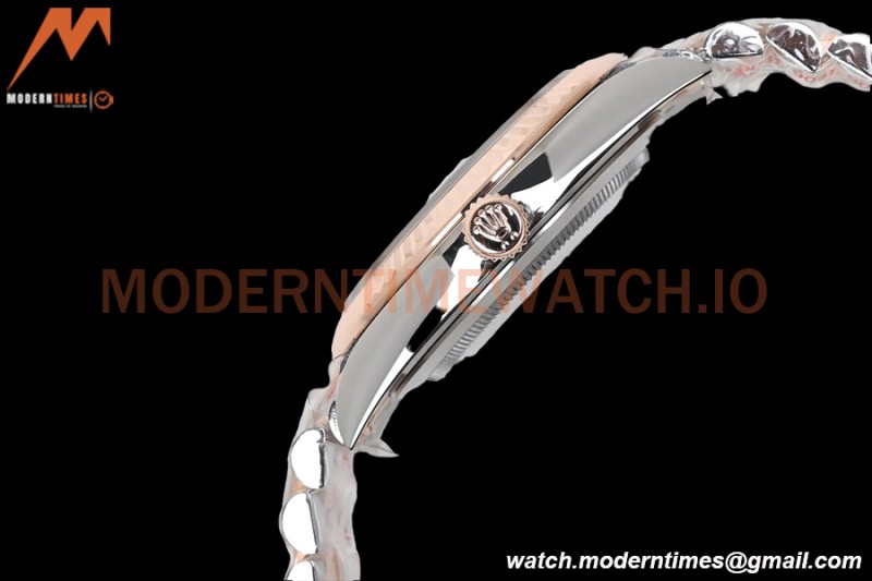 Rolex - DJ2 41mm 126331 Jub Flt Gold Wrapped 904L RG/SS Wimbledon Grey/Rmn EWF A3235