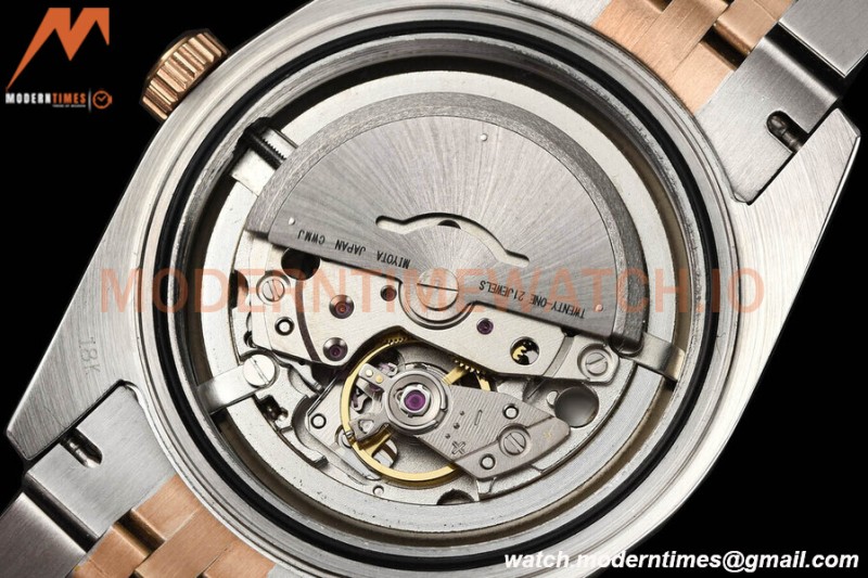 Rolex - Datejust 126331 41mm Jub Flt RG/SS Champ/Stk GDF MY8215