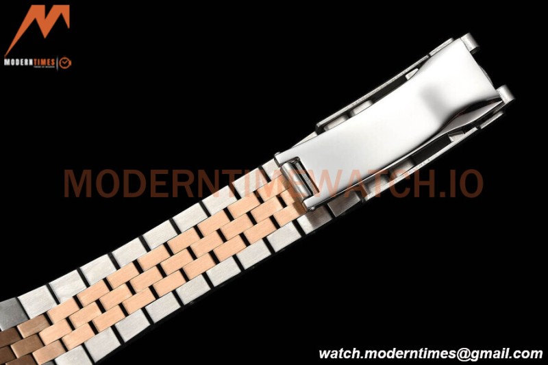 Rolex - Datejust 126331 41mm Jub Flt RG/SS Brown/Dia GDF MY8215
