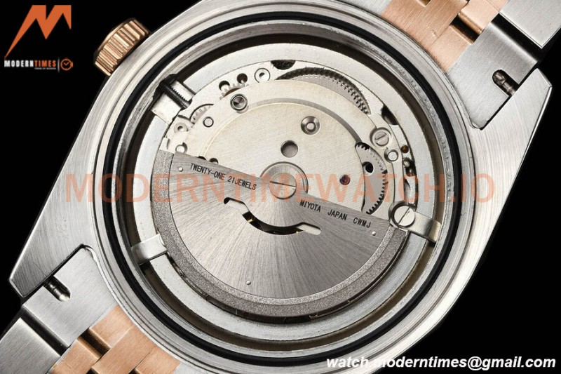 Rolex - Datejust 126331 41mm Jub Flt RG/SS Brown/Dia GDF MY8215