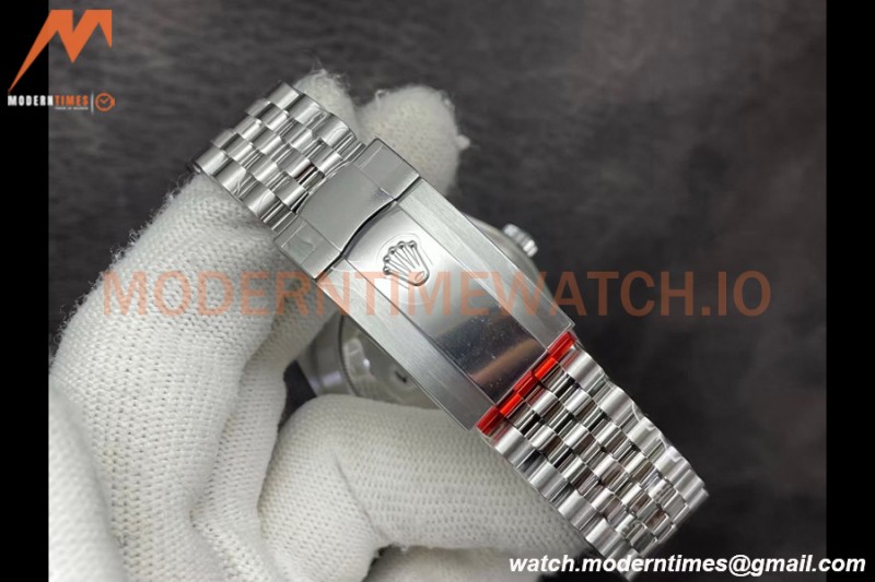 Rolex - Datejust 126334 41mm Wimbledon Jub Flt 904L SS/SS Grey/Rmn VSF VS3235