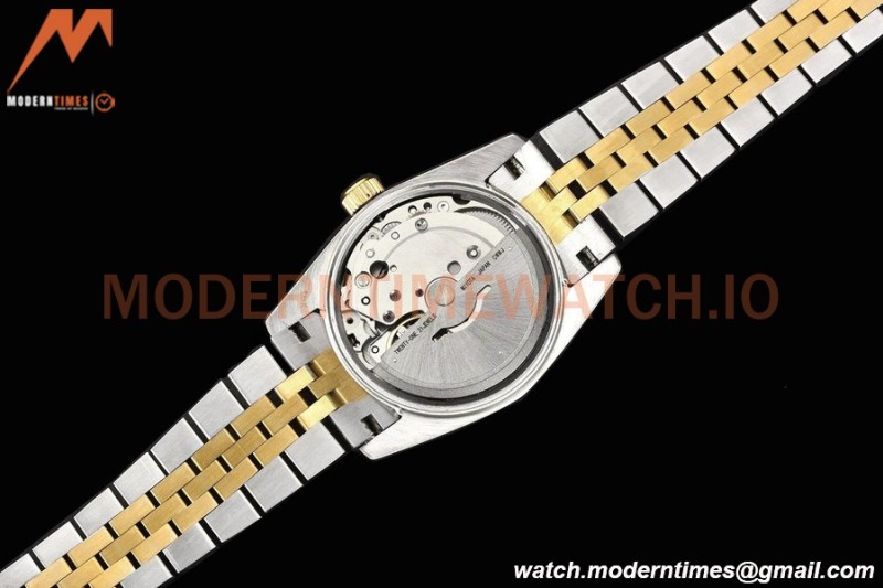Rolex - Datejust Ladies 278273 31mm Jub Flt YG/SS Brown/Rmn GDF MY8215