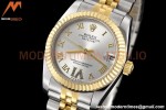 Rolex - Datejust Ladies 278273 31mm Jub Flt YG/SS Silv/Rmn GDF MY8215