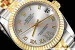Rolex - Datejust Ladies 278273 31mm Jub Flt YG/SS Silv/Rmn GDF MY8215