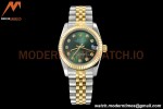 Rolex - Datejust Ladies 278273 31mm Jub Flt YG/SS Green/Dia GDF MY8215