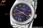 Rolex - Datejust Ladies 278274 31mm Jub Flt SS/SS Purp/Rmn GDF MY8215