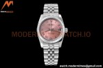 Rolex - Datejust Ladies 278274 31mm Jub Flt SS/SS Pink/Rmn GDF MY8215