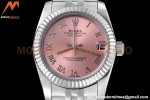 Rolex - Datejust Ladies 278274 31mm Jub Flt SS/SS Pink/Rmn GDF MY8215
