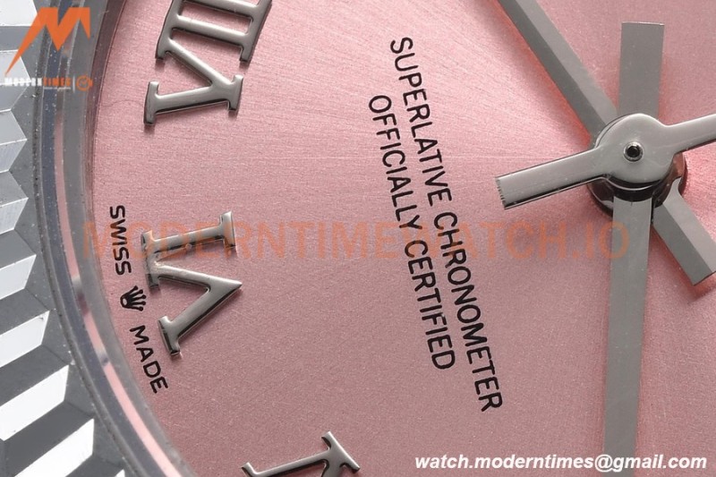 Rolex - Datejust Ladies 278274 31mm Jub Flt SS/SS Pink/Rmn GDF MY8215