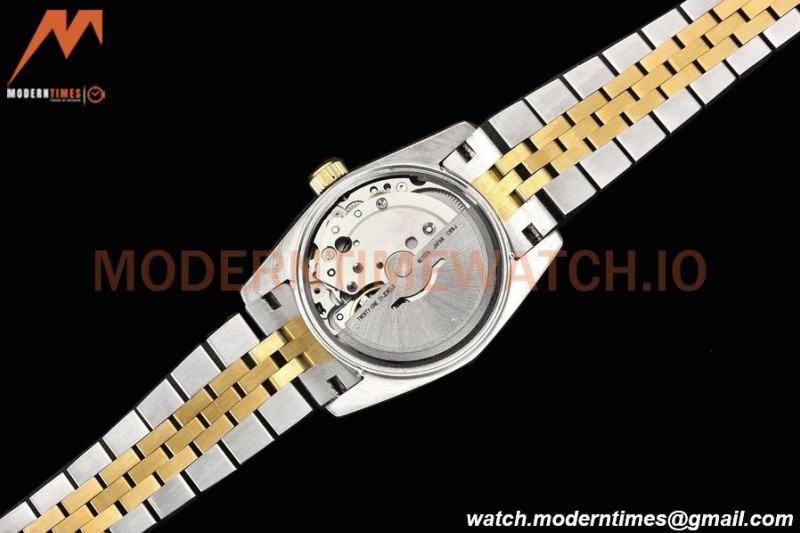 Rolex - Datejust Ladies 278273 31mm Jub Flt YG/SS Silv/Dia GDF MY8215