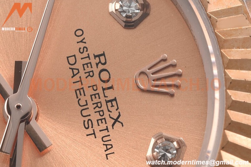 Rolex - Datejust Ladies 278271 31mm Jub Flt RG/SS Champ/Dia GDF MY8215