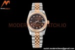 Rolex - Datejust Ladies 278271 31mm Jub Flt RG/SS Brn/Dia GDF MY8215