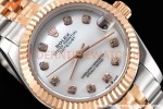 Rolex - Datejust Ladies 278271 31mm Jub Flt RG/SS White Mop/Dia GDF MY8215