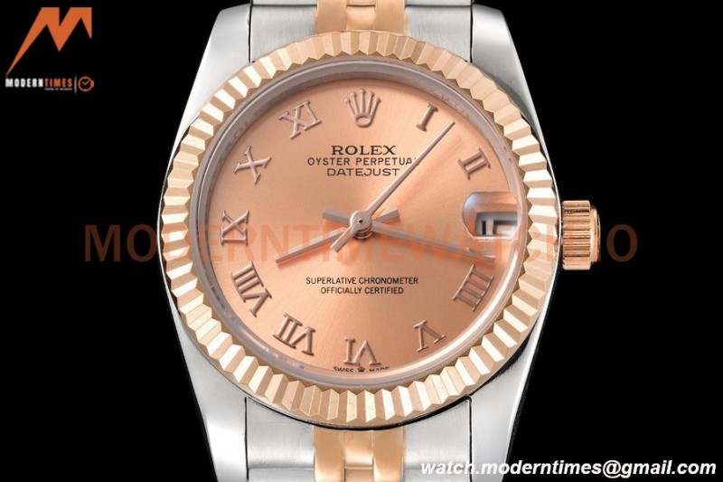 Rolex - Datejust Ladies 278271 31mm Jub Flt RG/SS Champ/Rmn GDF MY8215