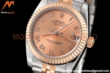 Rolex - Datejust Ladies 278271 31mm Jub Flt RG/SS Champ/Rmn GDF MY8215