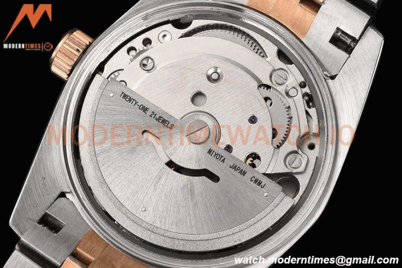 Rolex - Datejust Ladies 278271 31mm Jub Flt RG/SS Brn/Rmn GDF MY8215