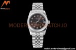 Rolex - Datejust Ladies 278274 31mm Jub Flt SS/SS Grey/Dia GDF MY8215