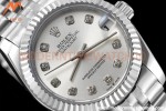 Rolex - Datejust Ladies 278274 31mm Jub Flt SS/SS Silv/Dia GDF MY8215