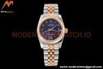 Rolex - Datejust Ladies 278271 31mm Jub Flt RG/SS Purp/Rmn GDF MY8215