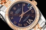Rolex - Datejust Ladies 278271 31mm Jub Flt RG/SS Purp/Rmn GDF MY8215
