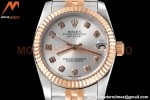 Rolex - Datejust Ladies 278271 31mm Jub Flt RG/SS Silv/Dia GDF MY8215