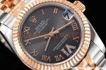 Rolex - Datejust Ladies 278271 31mm Jub Flt RG/SS Grey/Rmn GDF MY8215
