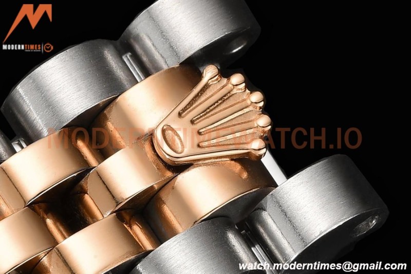 Rolex - Datejust Ladies 278271 31mm Jub Flt RG/SS Grey/Rmn GDF MY8215